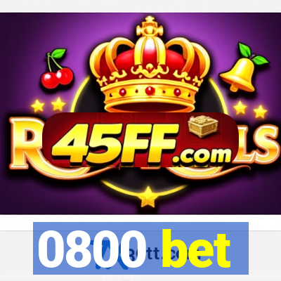 0800 bet